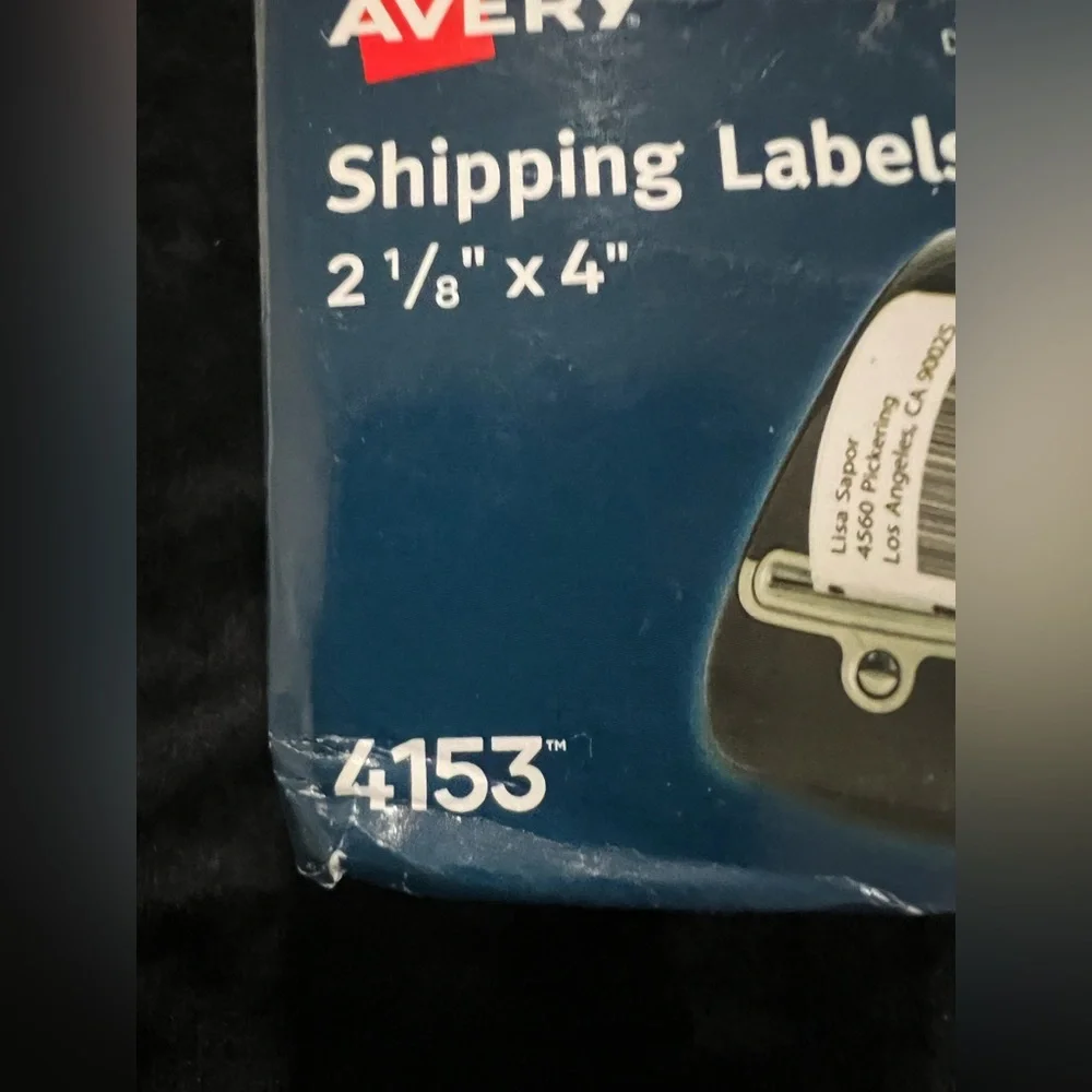 Avery Shipping labels 2 1/4 X 4 Inch 4153‎ Comparable to DYMO 30323